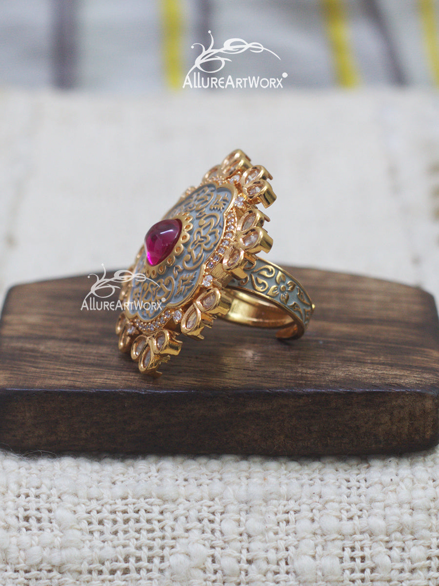 Minakari Ring